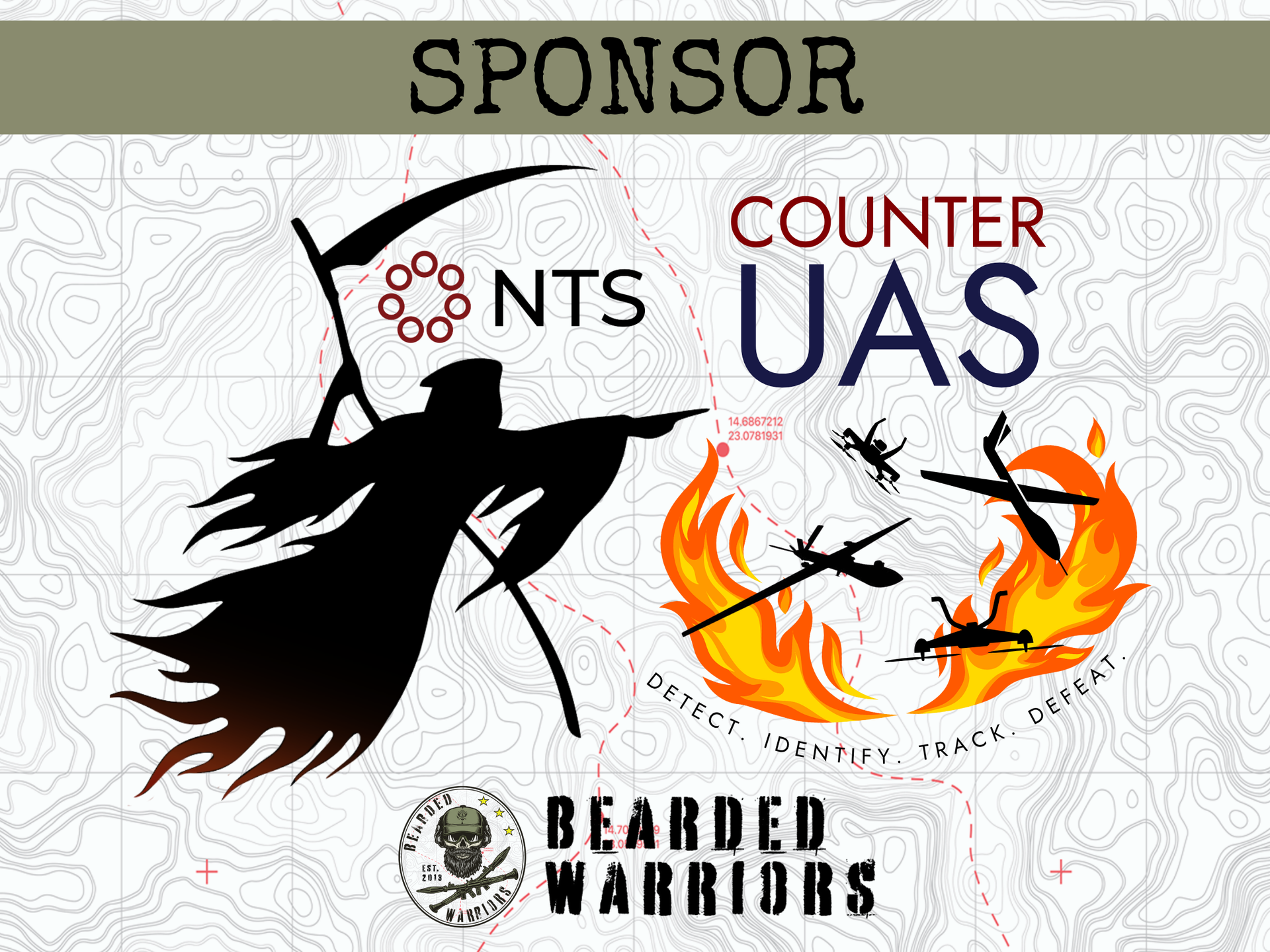 Sponsor graphic: Grim Reaper silhouette,
