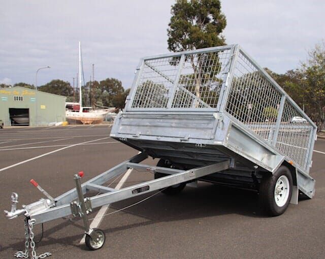Box Hydraulic Trailers — Drop Deck Trailers In Hervey Bay QLD