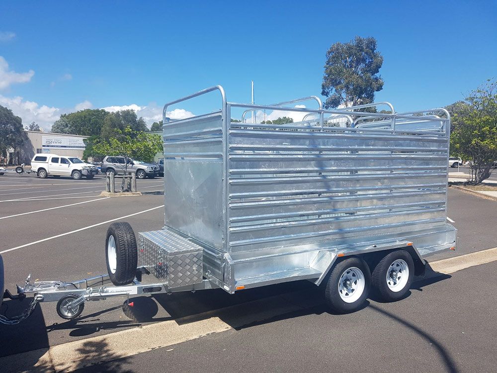 Cattle Crate Trailer — Drop Deck Trailers In Urangan QLD