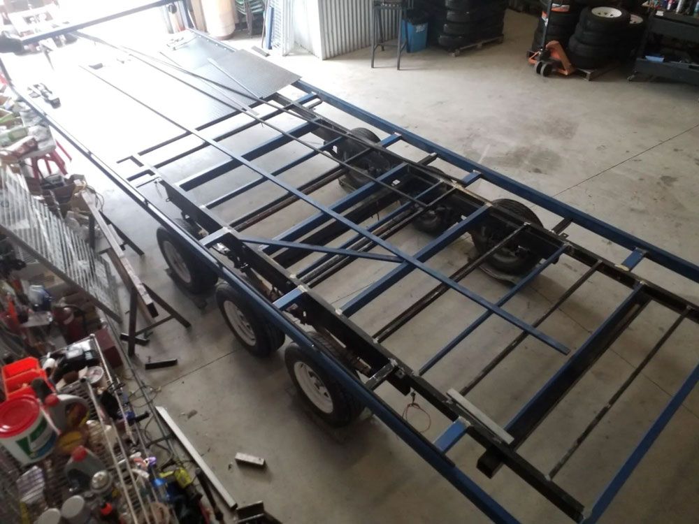 Flatbed Trailer Repair — Drop Deck Trailers In Hervey Bay QLD