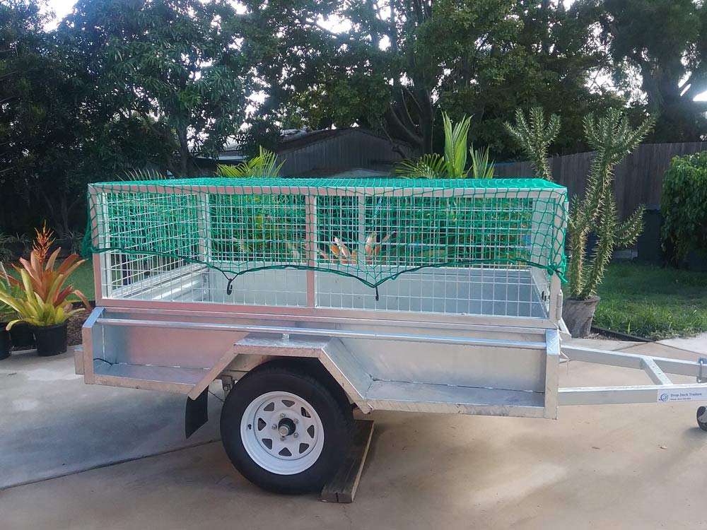 Fully Welded Single Axle Tipper Trailer — Drop Deck Trailers In Maryborough QLD