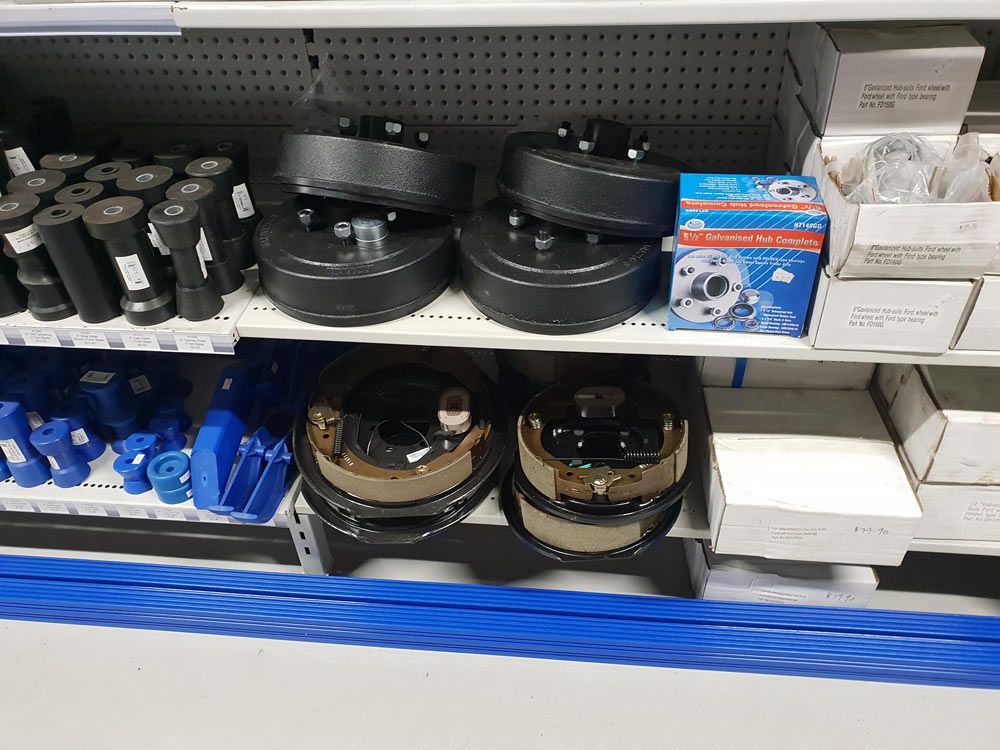 Galvanised Hub And Trailer Disk Brake — Drop Deck Trailers In Hervey Bay QLD