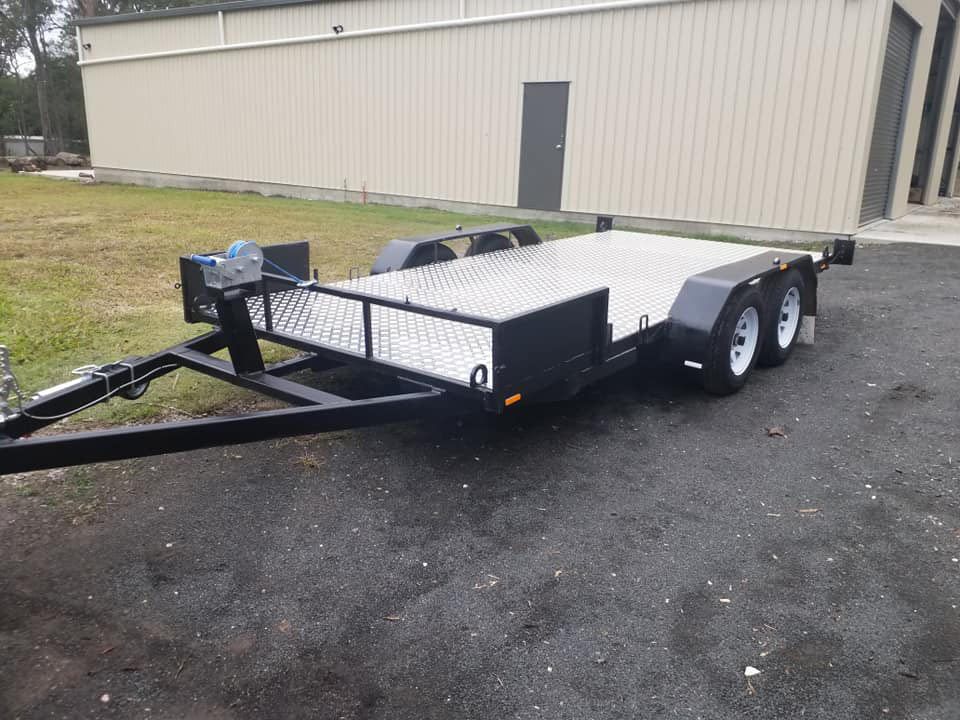 Open Auto Carrier Trailer — Drop Deck Trailers In Hervey Bay QLD