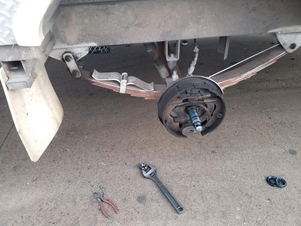 Trailer Breaking System Repair — Drop Deck Trailers In Hervey Bay QLD