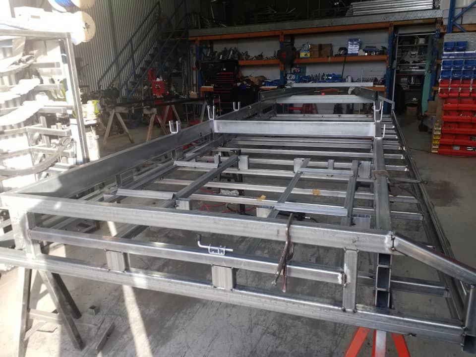 Frame of a Cargo Tray — Drop Deck Trailers In Gympie QLD