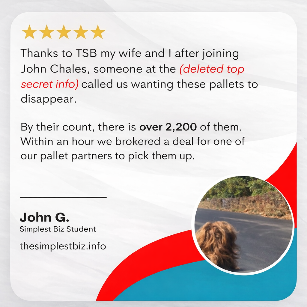 John G. Testimonial - Success with The Simplest Biz Training