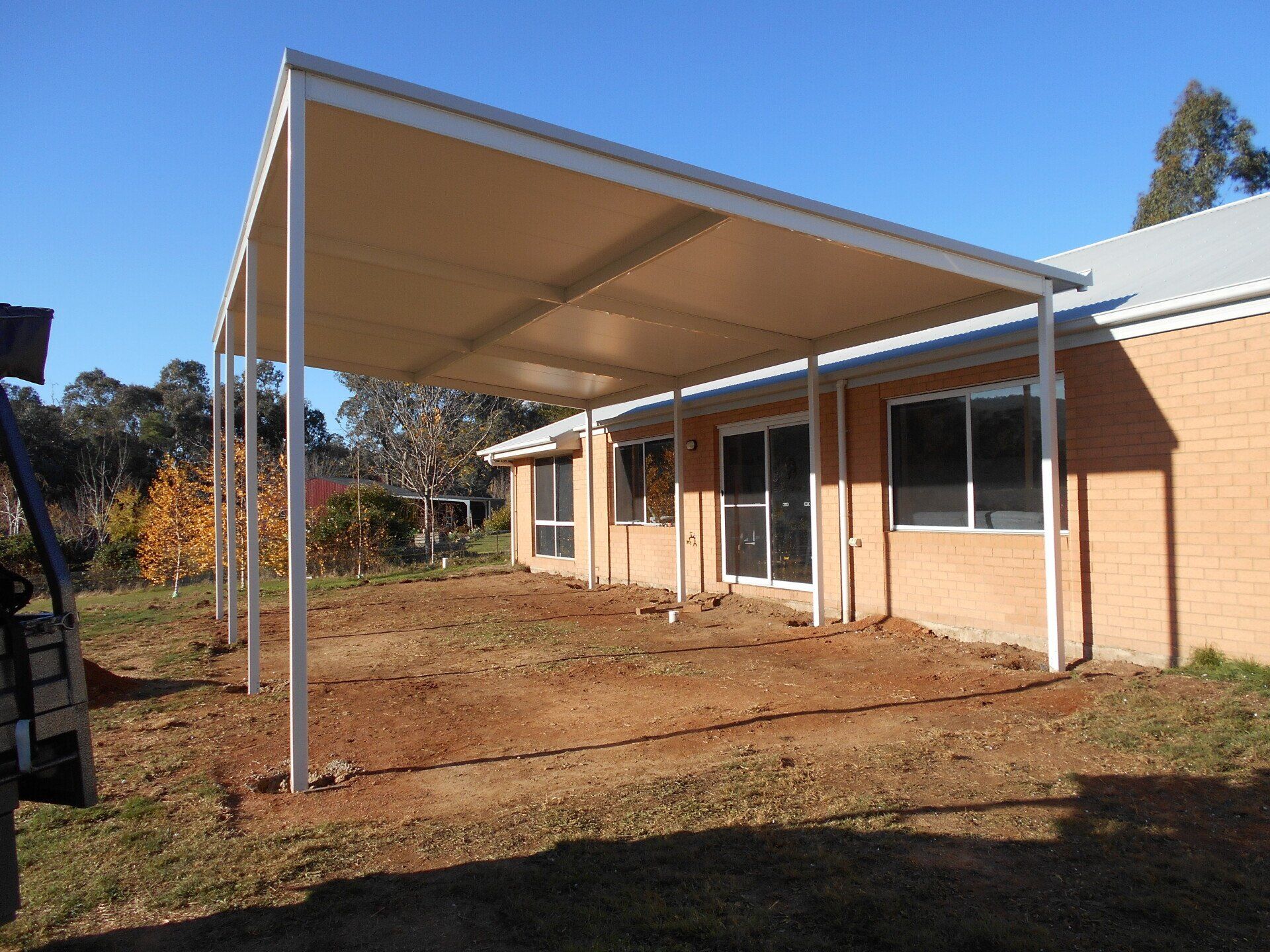 Steel Patios — Albury, NSW, Wodonga, VIC — All Mod Steel Buildings