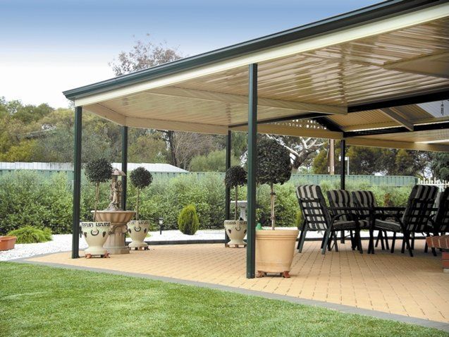 Flat Roof Carport — Albury, NSW, Wodonga, VIC — All Mod Steel Buildings