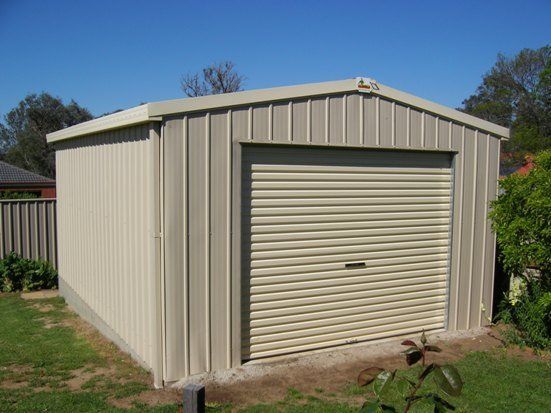 Gable Steel Garages — Albury, NSW, Wodonga, VIC — All Mod Steel Buildings
