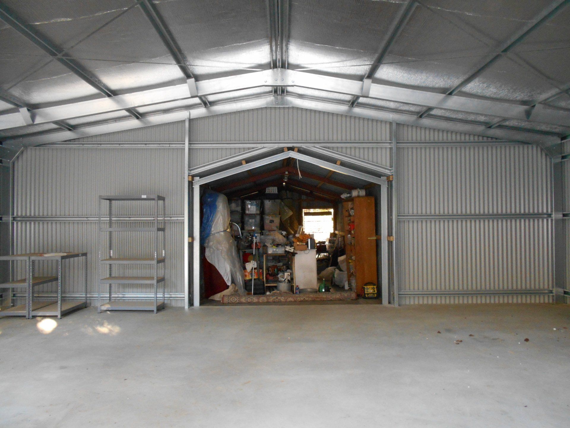 Custom Steel Garage — Albury, NSW, Wodonga, VIC — All Mod Steel Buildings