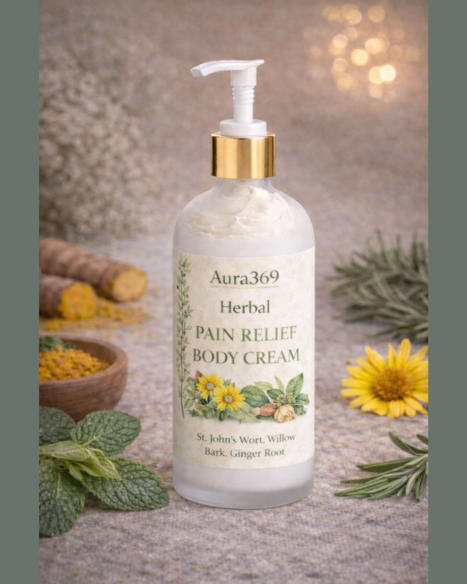 Herbal Pain Relief Body Cream