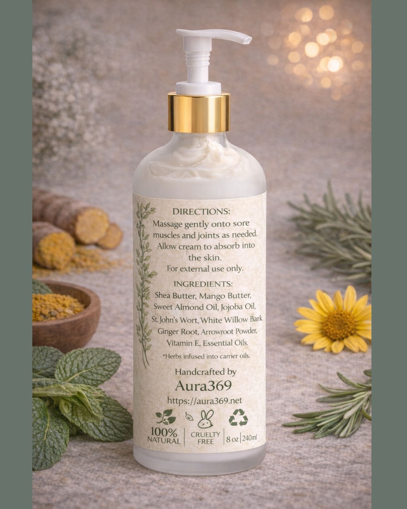 Herbal Pain Relief Body Cream