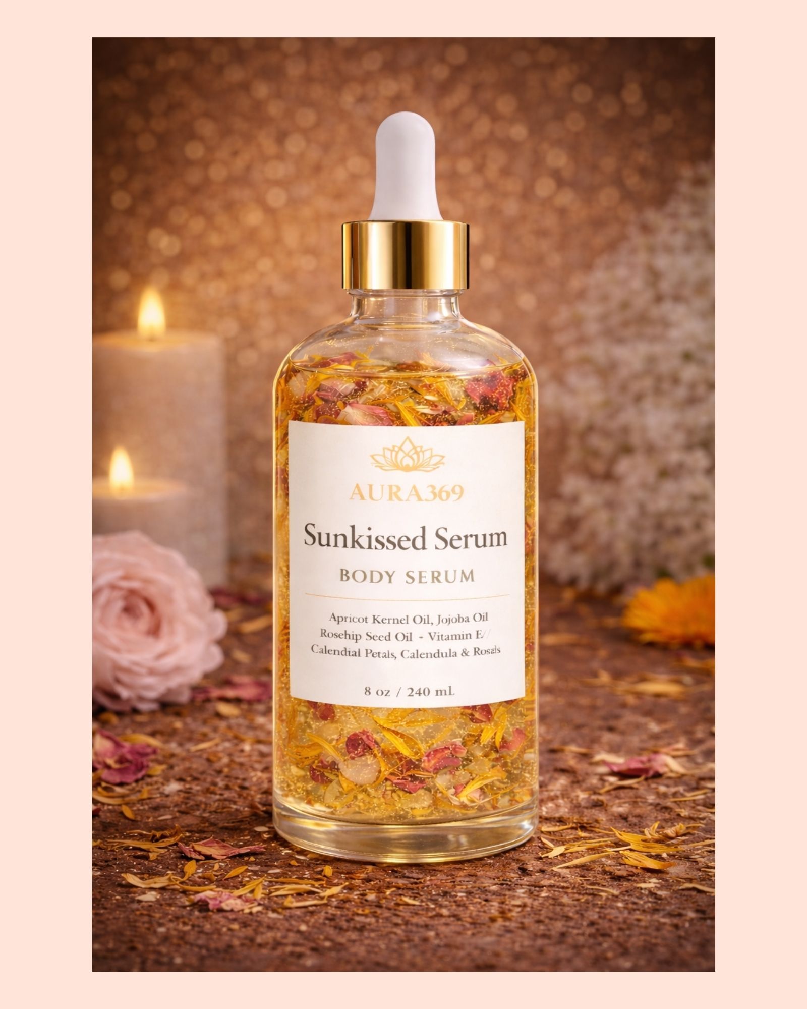 ? AURA369 – Divine Glow Rose Mist