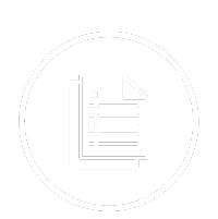 A document icon inside a dashed circle.