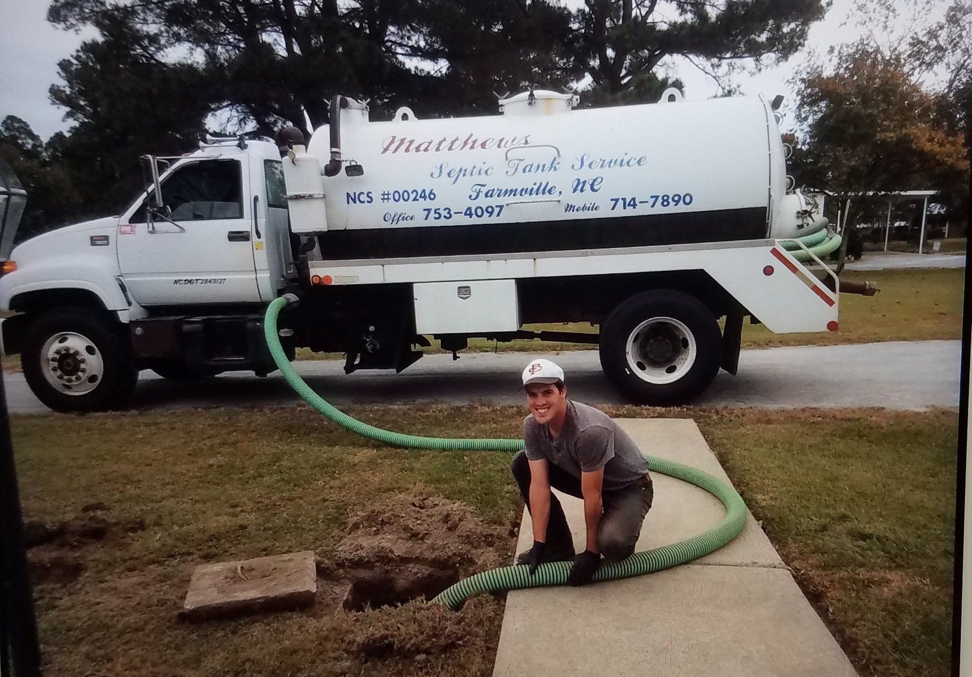 Septic tank installations Wilson & Farmville, NC