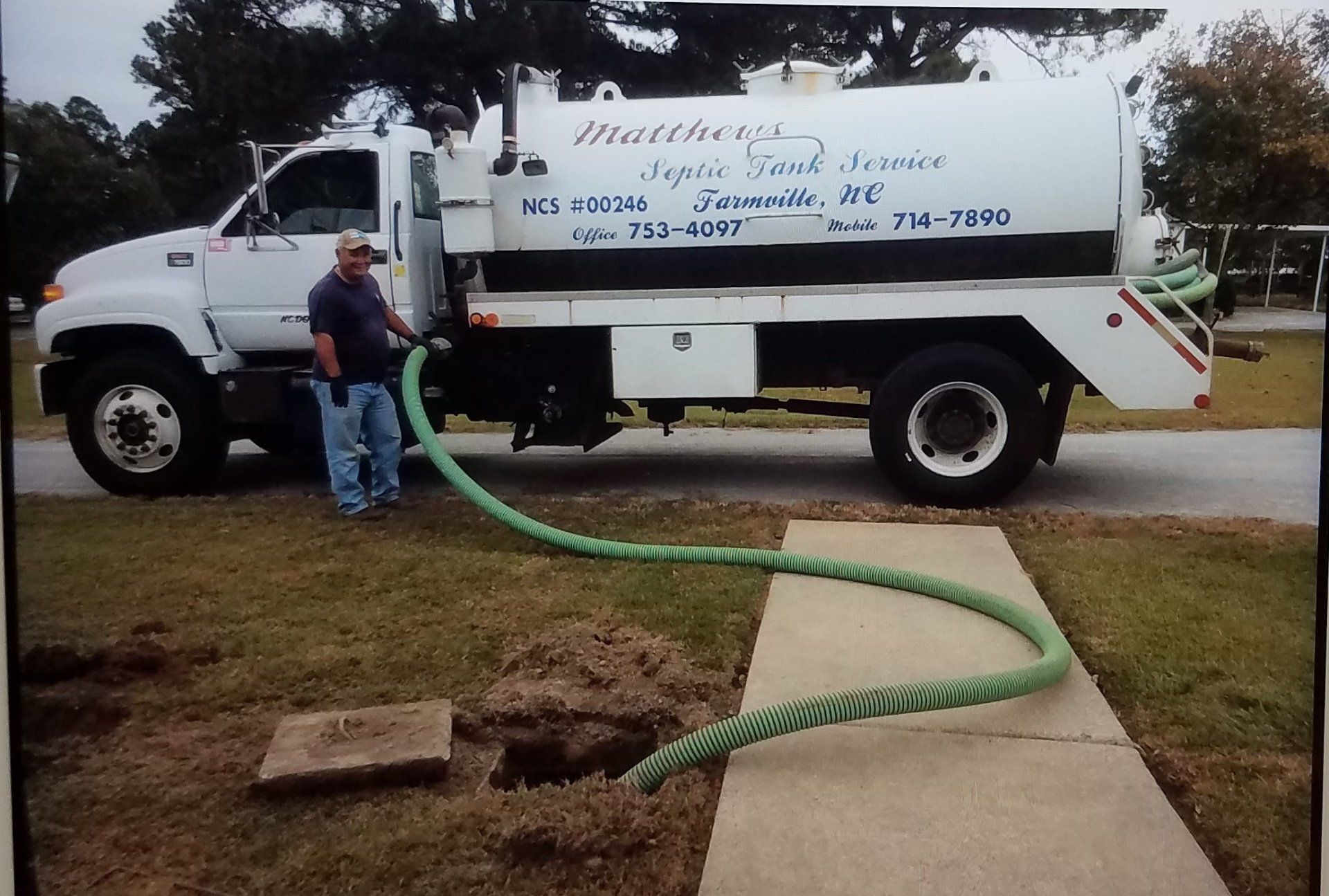 Septic Tank Cleaning And Pumping Farmville Nc Matthews Septic Tank Llc 