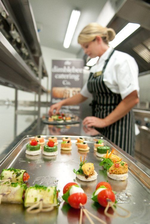 Ladywood Estate Catering Canapes Preparation