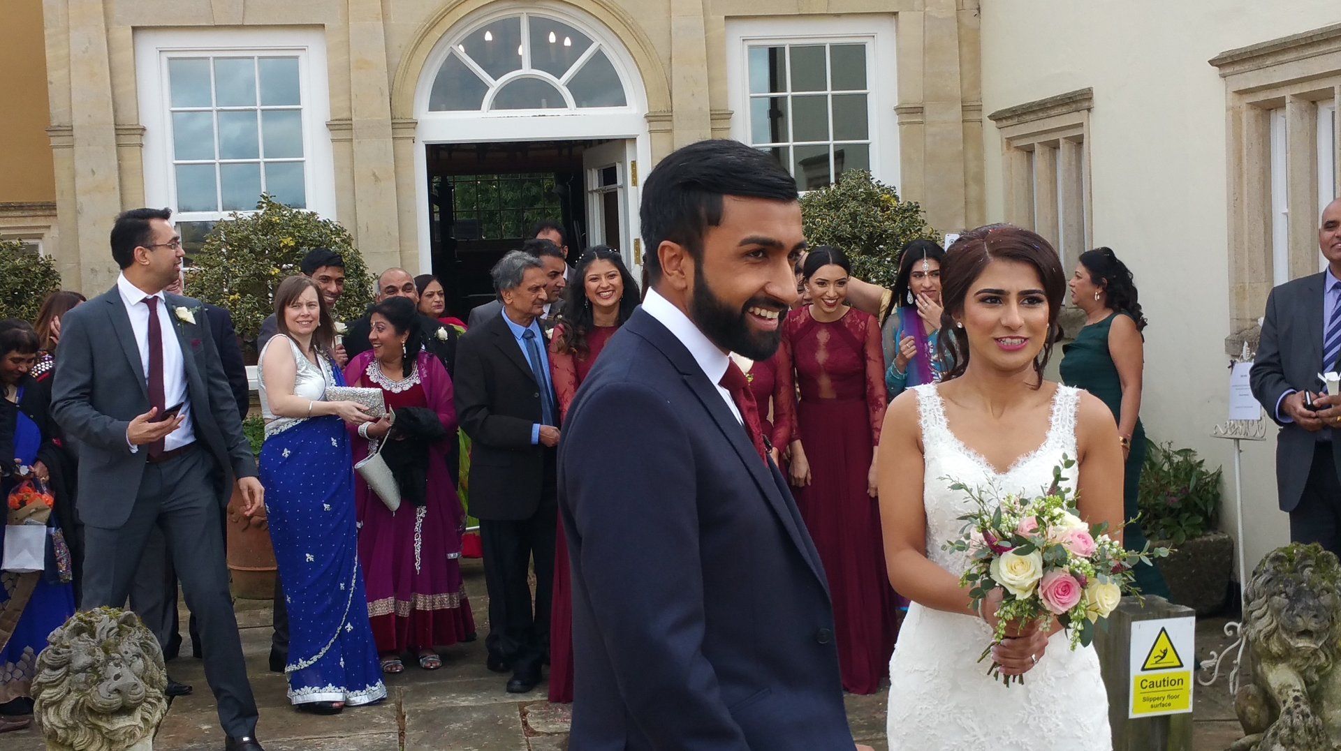 Ladywood Estate Bride and Groom