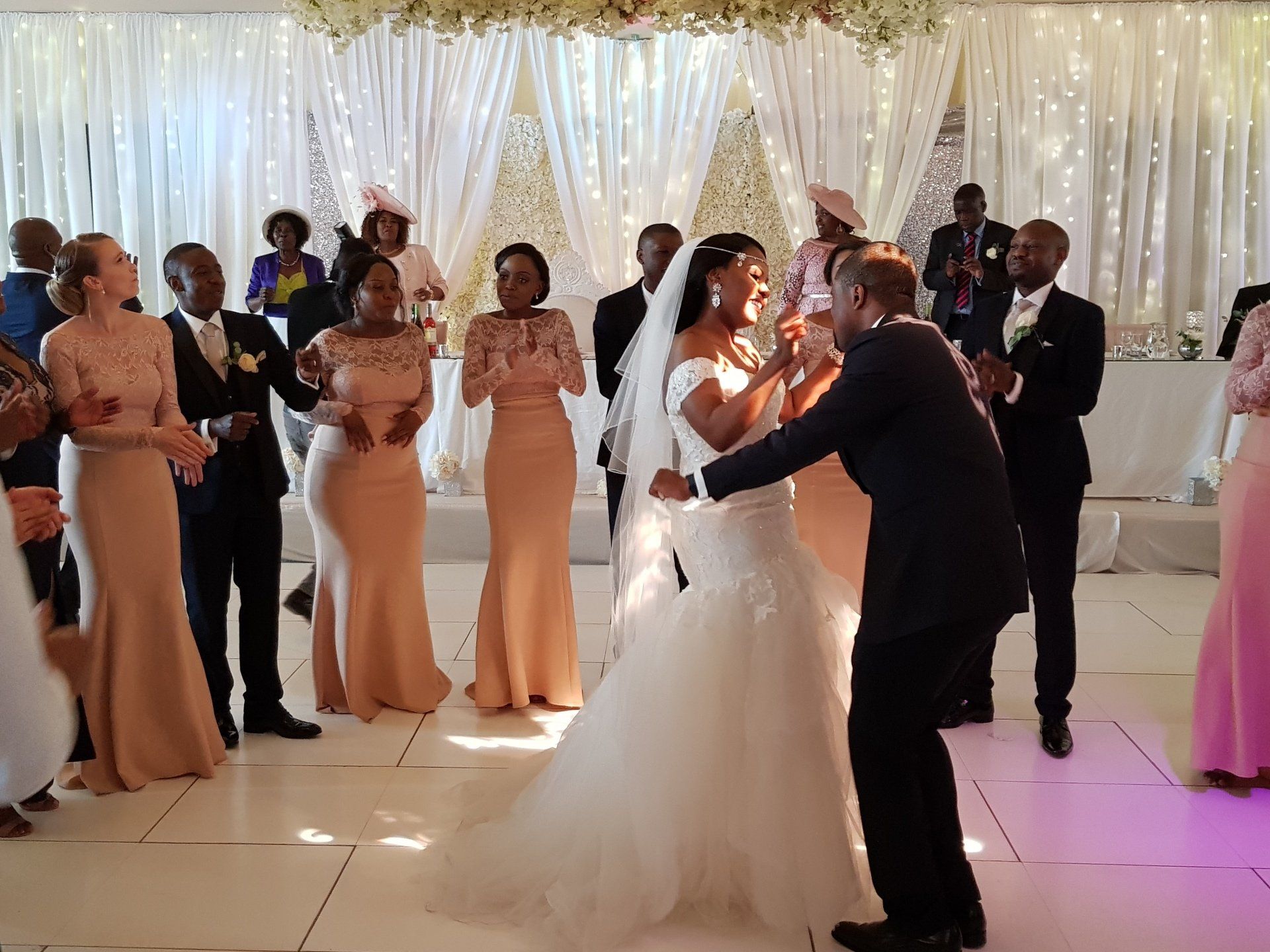 Ladywood Estate African Wedding Dancing