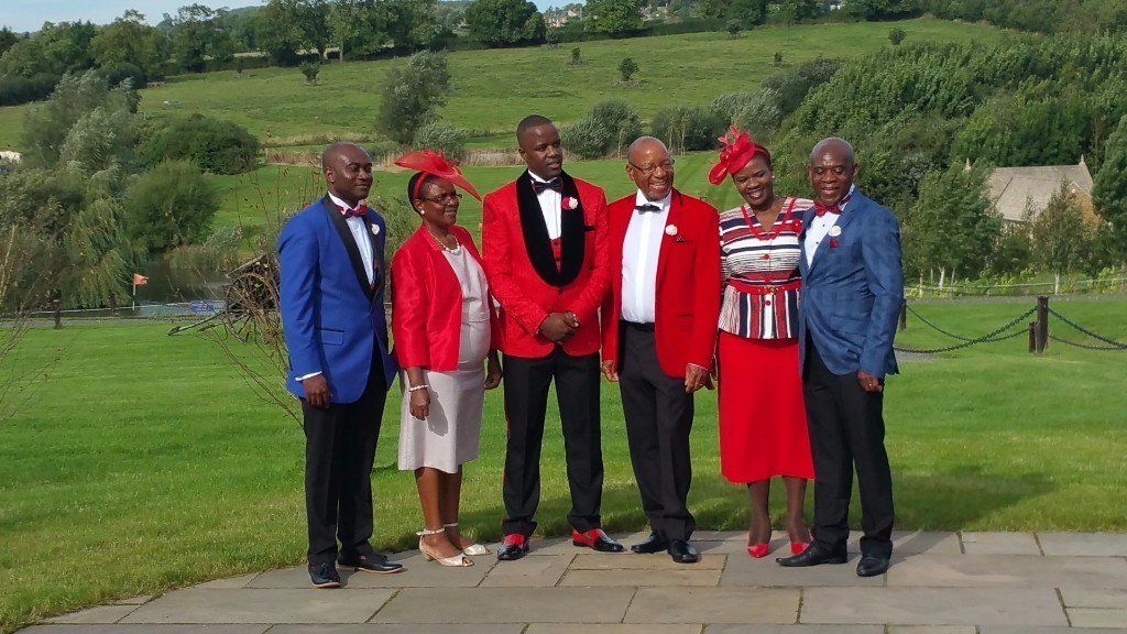 Ladywood Estate African Wedding Group Photo