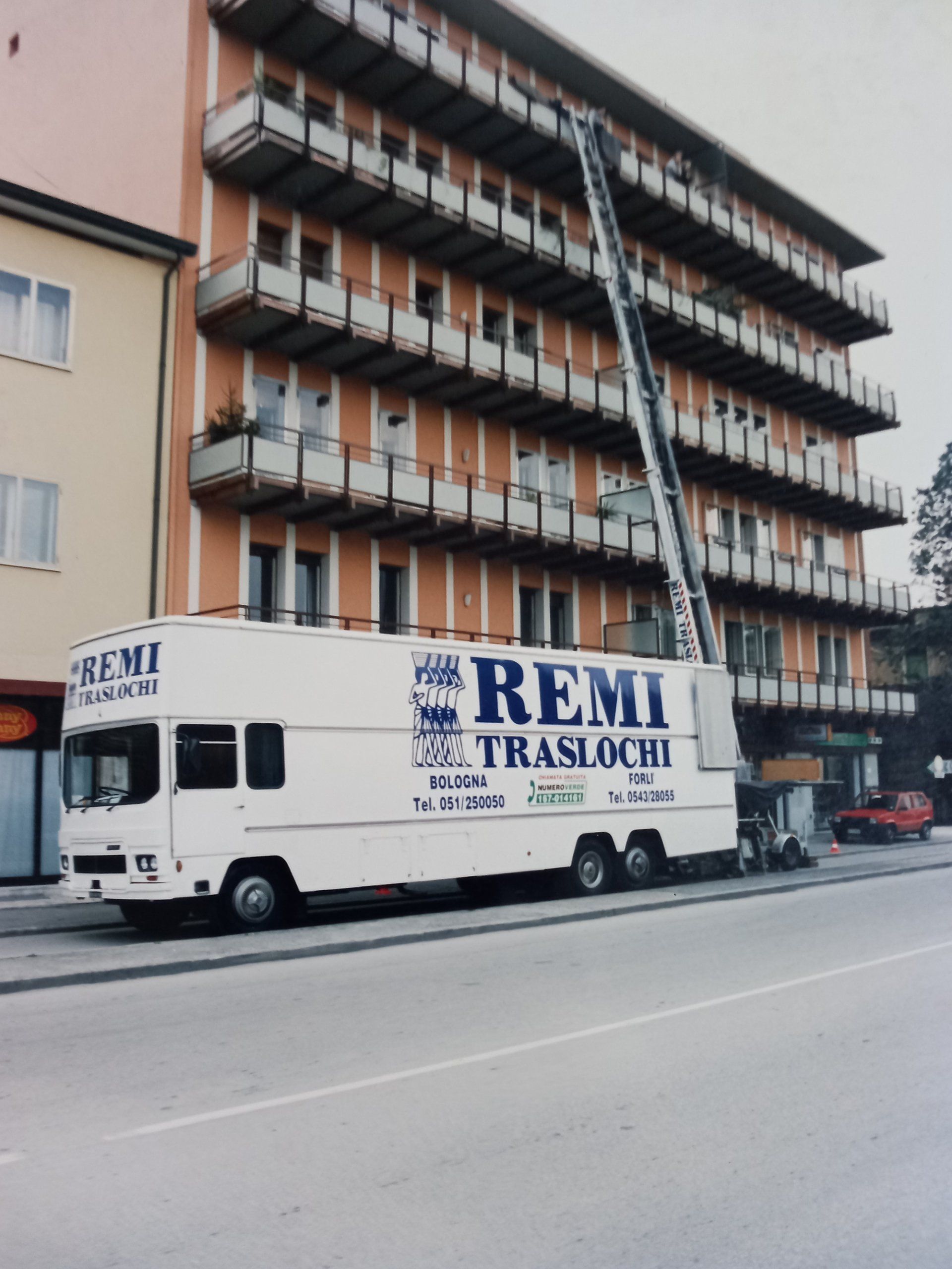 trasloco con elevatore