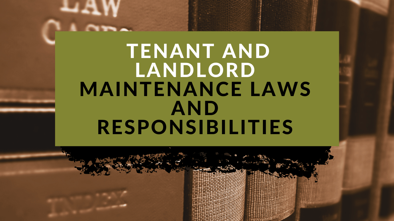 Boca Raton Tenant and Landlord Maintenance Laws and Responsibilities - Article Banner