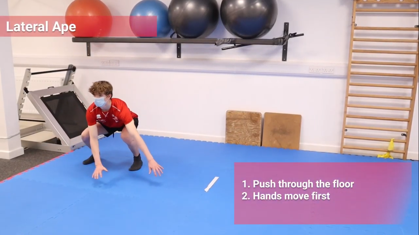 Screenshot from Stage 1 Fundamental Movements: Double Leg Exercises video