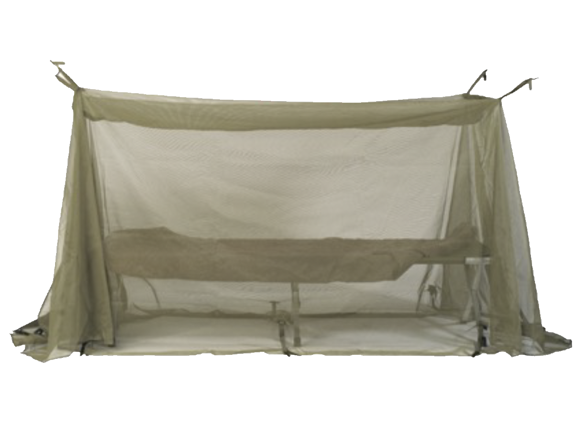 Camping gear in a green tent: backpack, hat, boots, sleeping bag, mat, thermos, camera, flashlight.