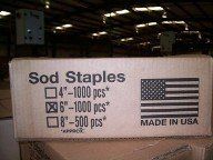 Sod Staples Sod Pins Buy Direct from Manufacturer 