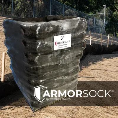 ArmorSock® Compost Filter Sock Barriers 