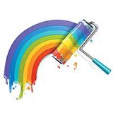 icona imbiancature arcobaleno