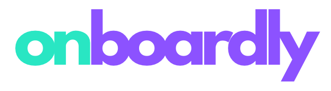 The onboardly logo is purple and green on a white background