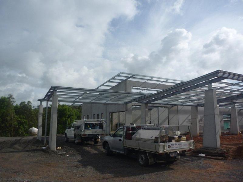 Commercial Frame 2 — On The Spot Steel Fabrication in Caloundra, QLD