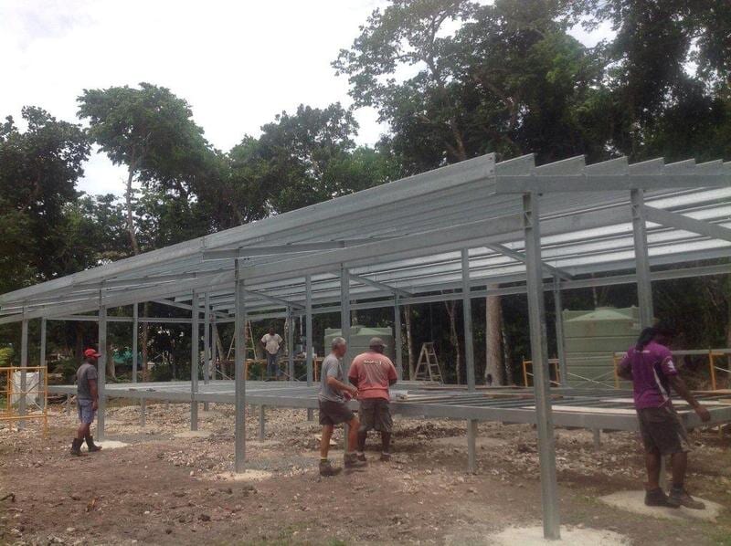 38 Commercial Frame — On The Spot Steel Fabrication in Caloundra, QLD