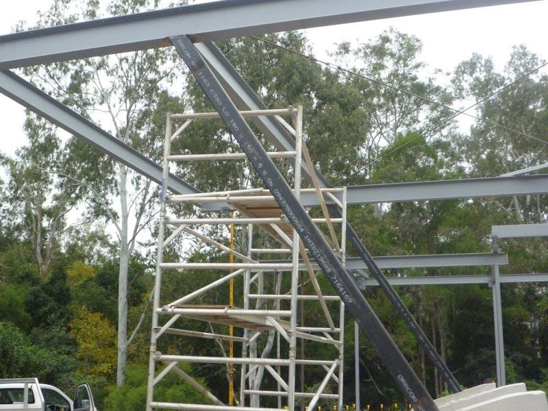 48 Commercial Frame — On The Spot Steel Fabrication in Caloundra, QLD