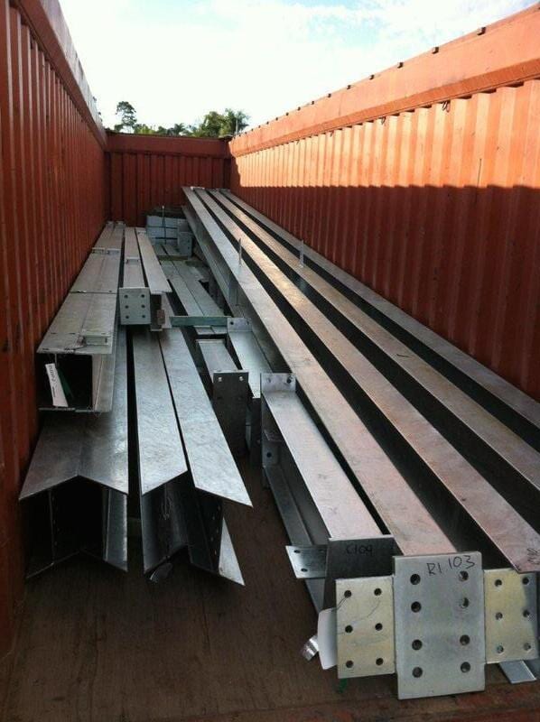 56 Steel Frame — On The Spot Steel Fabrication in Caloundra, QLD