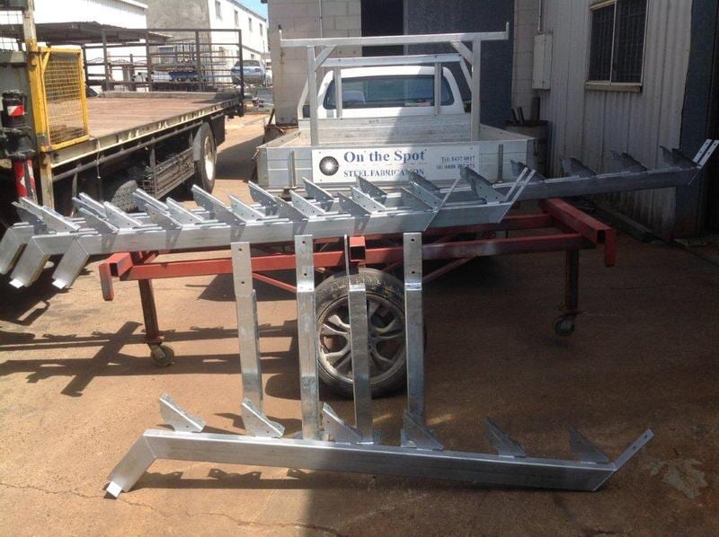59 Steel Frame — On The Spot Steel Fabrication in Caloundra, QLD