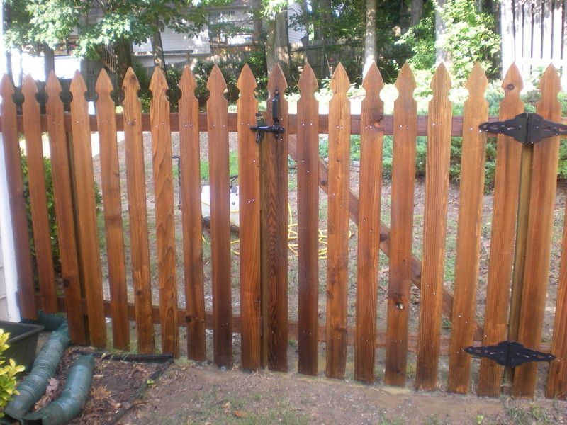After Cleaning Fence Gate – Clarkesville, GA – Xtreme Cleaning Service LLC