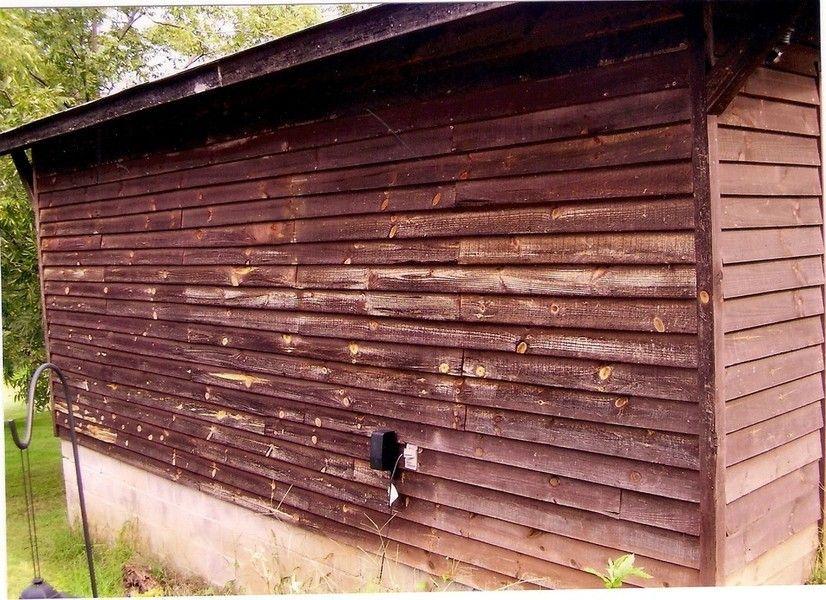 Before Cleaning Wooden Siding – Clarkesville, GA – Xtreme Cleaning Service LLC