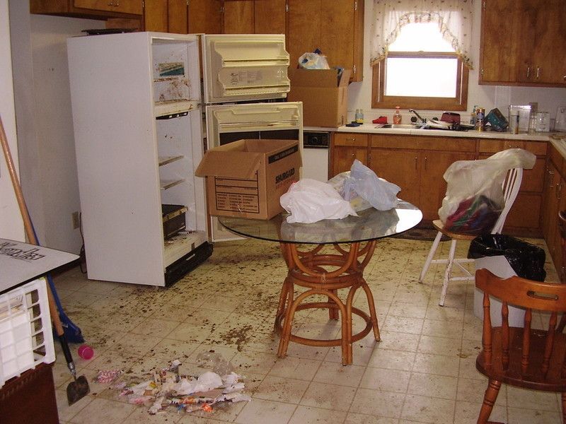 Before Cleaning The Kitchen – Clarkesville, GA – Xtreme Cleaning Service LLC