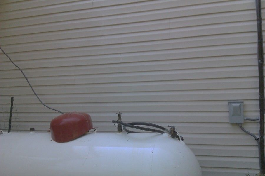 After Cleaning The Sidings And The Tank – Clarkesville, GA – Xtreme Cleaning Service LLC