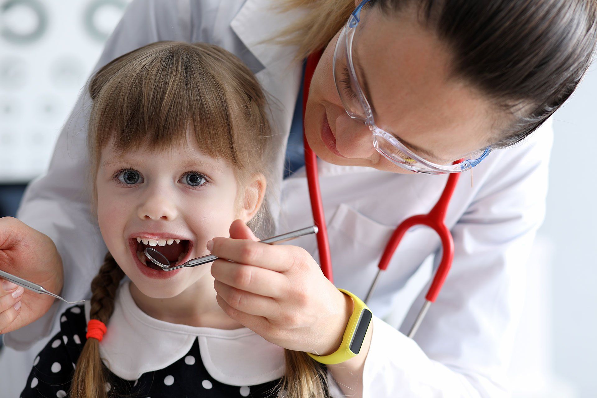 Vaikų dantų gydymas Klaipėdoje