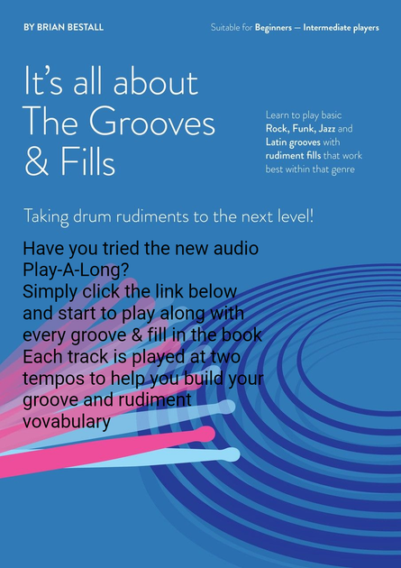 It's all about The Grooves & Fills
(Play-a-long)
Every exercise played at two tempos