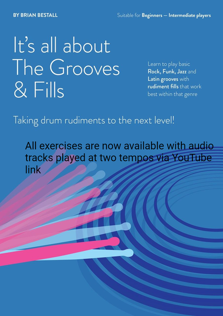 It's all about The Grooves & Fills
(Play-a-long)
Every exercise played at two tempos