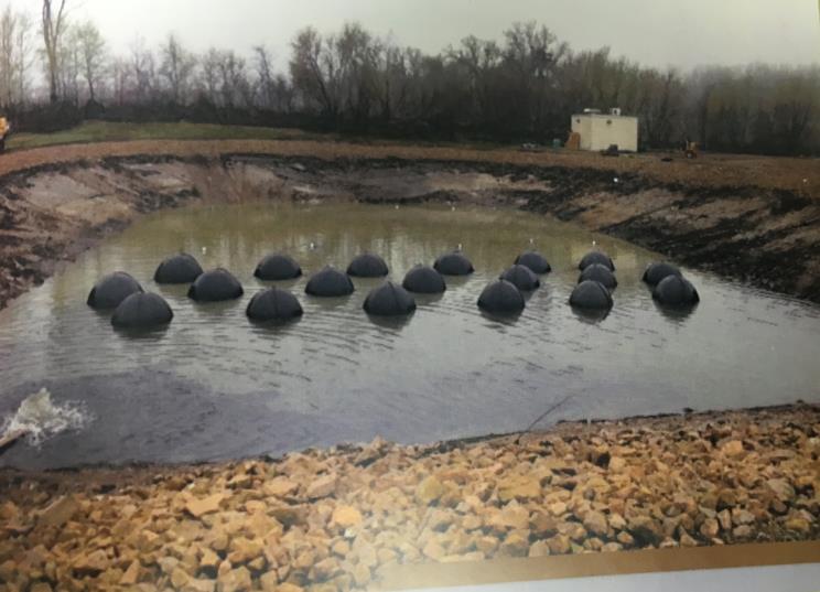 Black Domes In The Pond — Arbor Vitae, WI — Howard Bros.