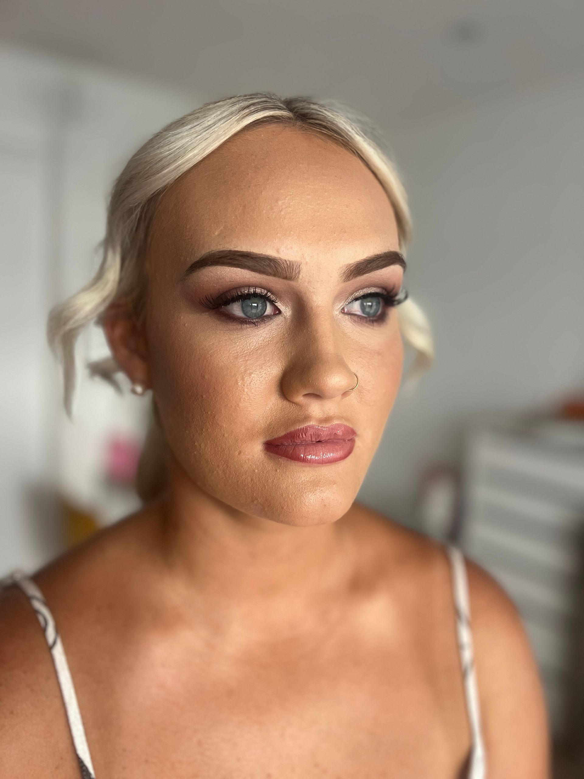 Woman With Make up Done — Gladstone Beauty Clinic In Gladstone Central QLD