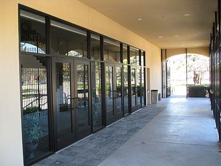 Glass Service — Glass Door of Commercial Building in Pleasanton, CA