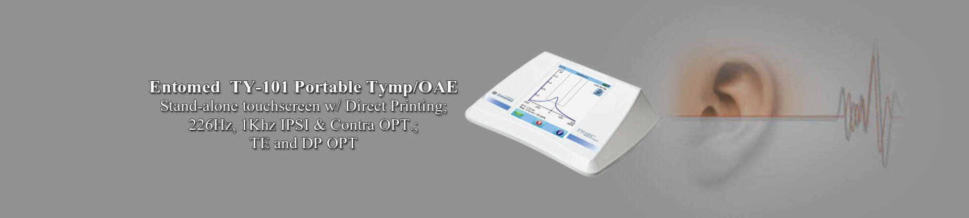 Entomed TY 101 Portable Tymp/OAE