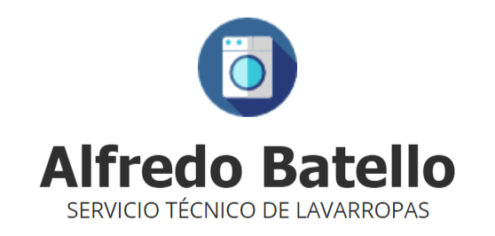 A logo for alfredo batello service tecnico de lavarropas