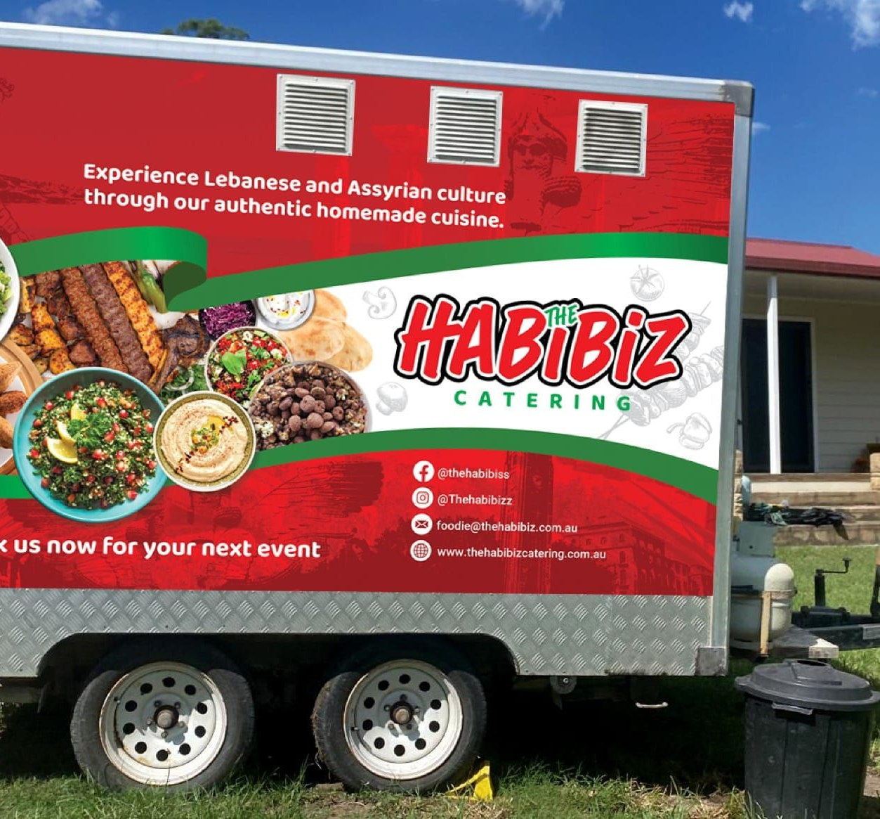 Habibiz Catering Food Truck — The Habibiz Catering in Newcastle, NSW
